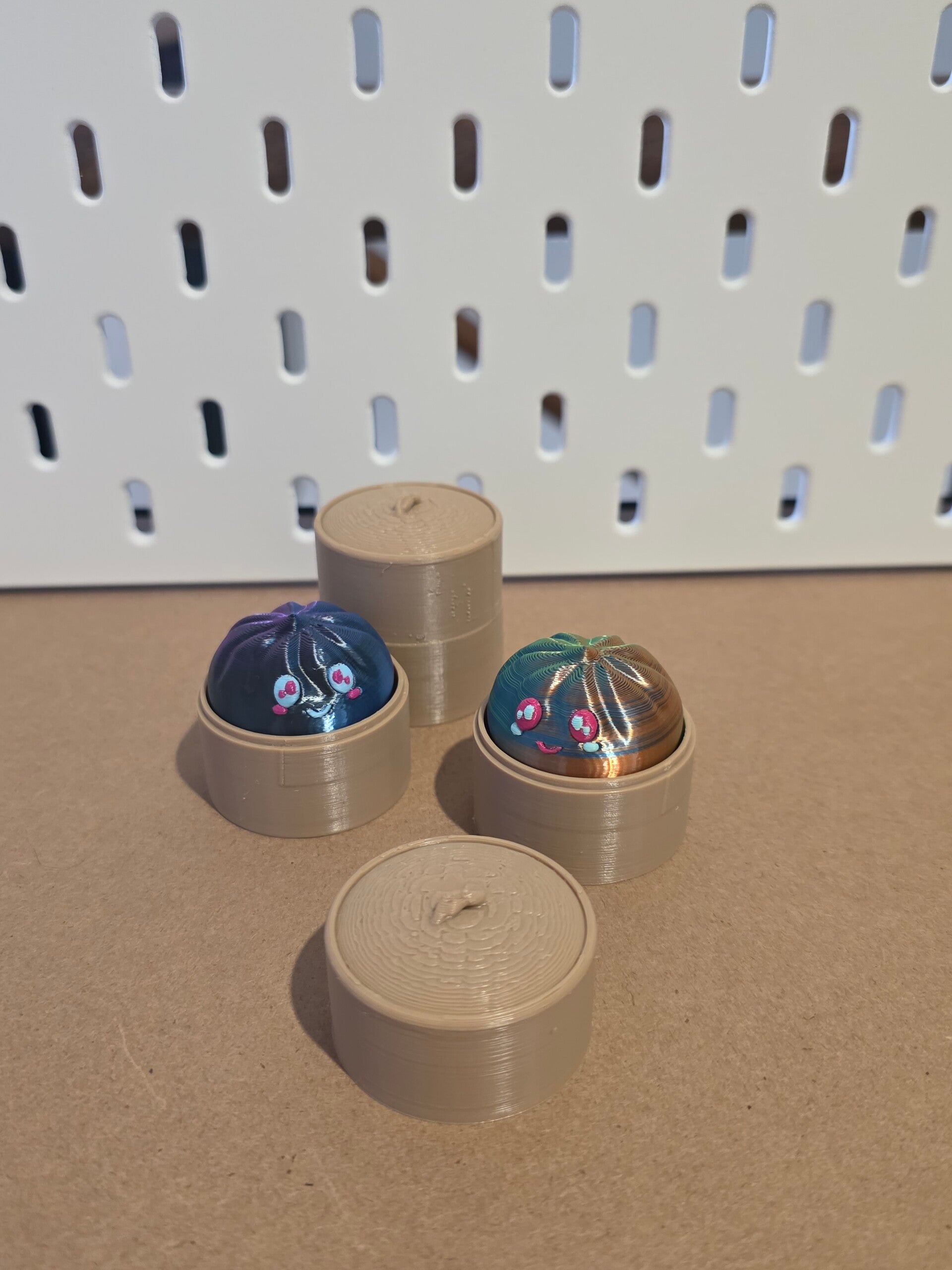 Mystery 3D-Printed Dumpling Clicker