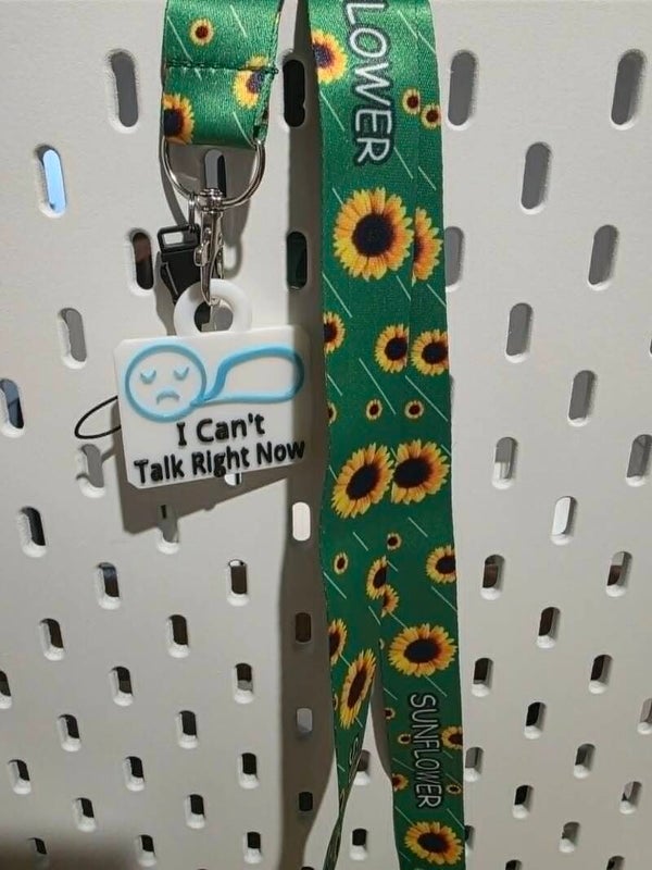 I Can’t Talk Right Now – Communication Tag