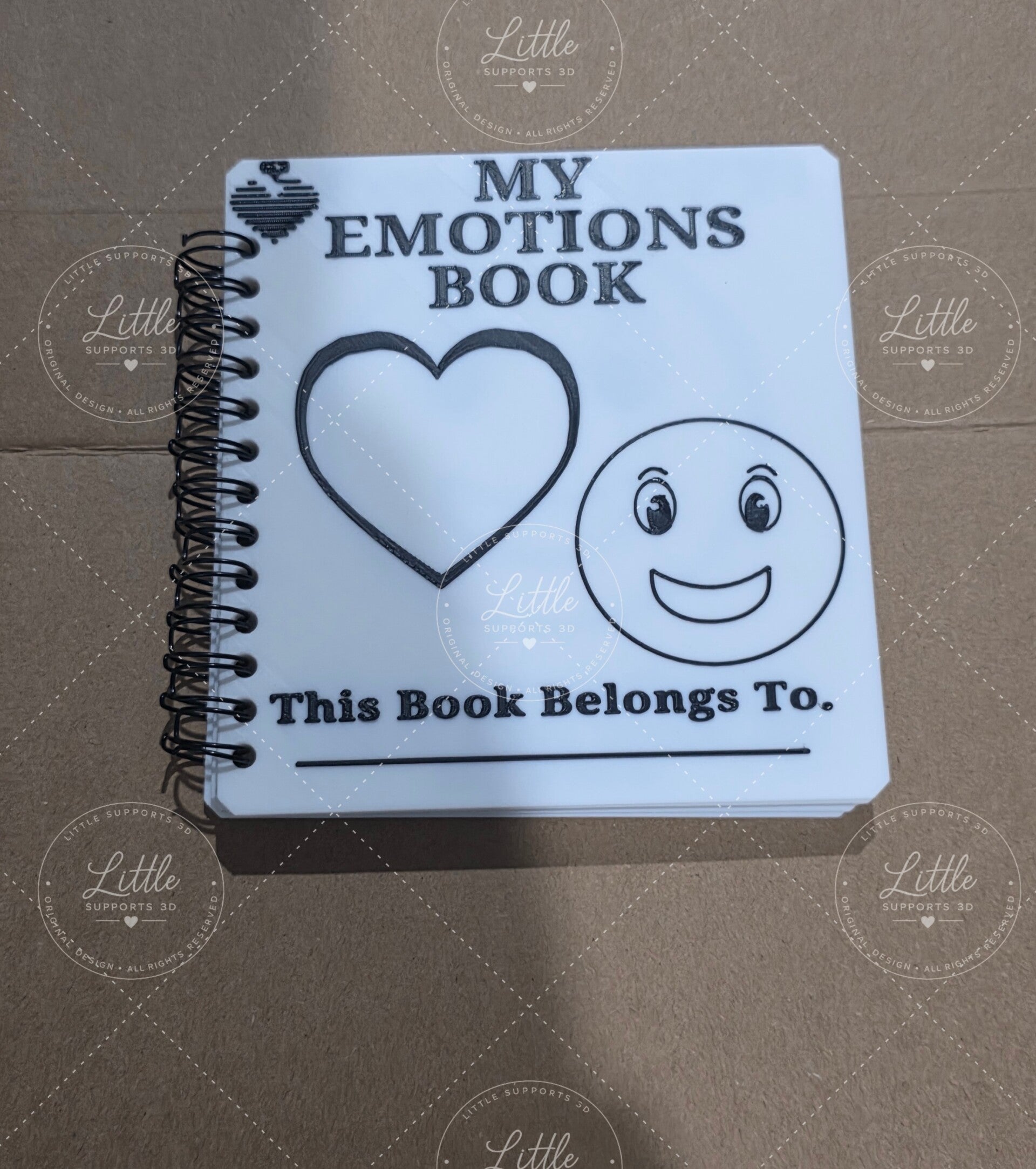 My Emotions Book – Tactile Communication Book