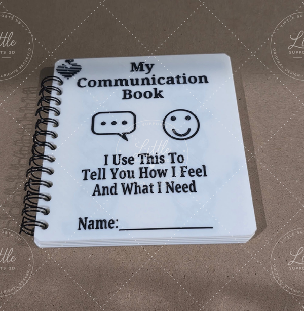 Custom AAC Communication Book – Personalised to Your Needs