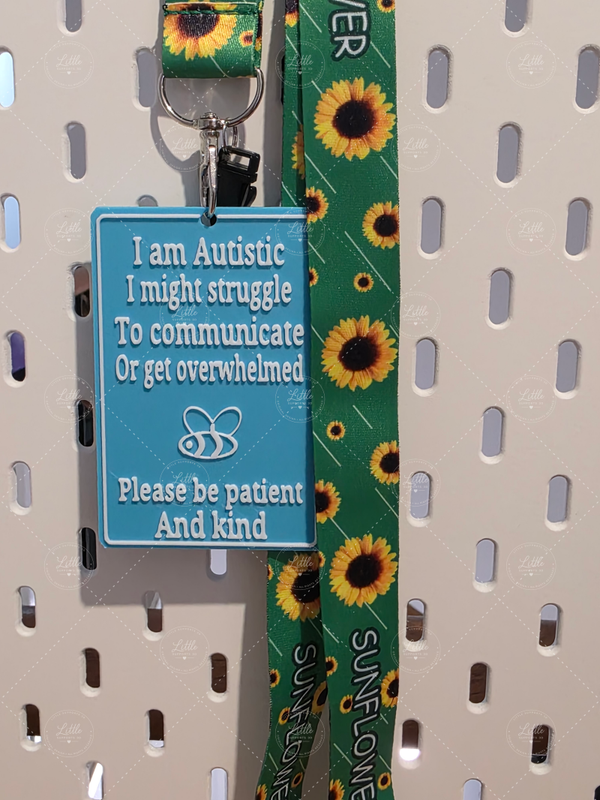 Autism Alert Tag