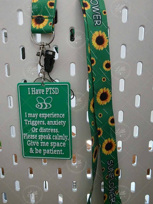 PTSD Medical & Support Tag