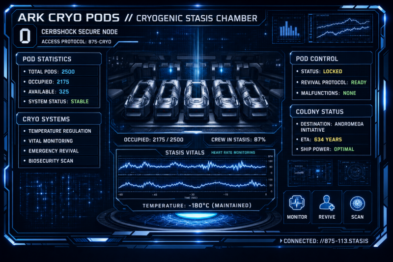 Cryo Pods