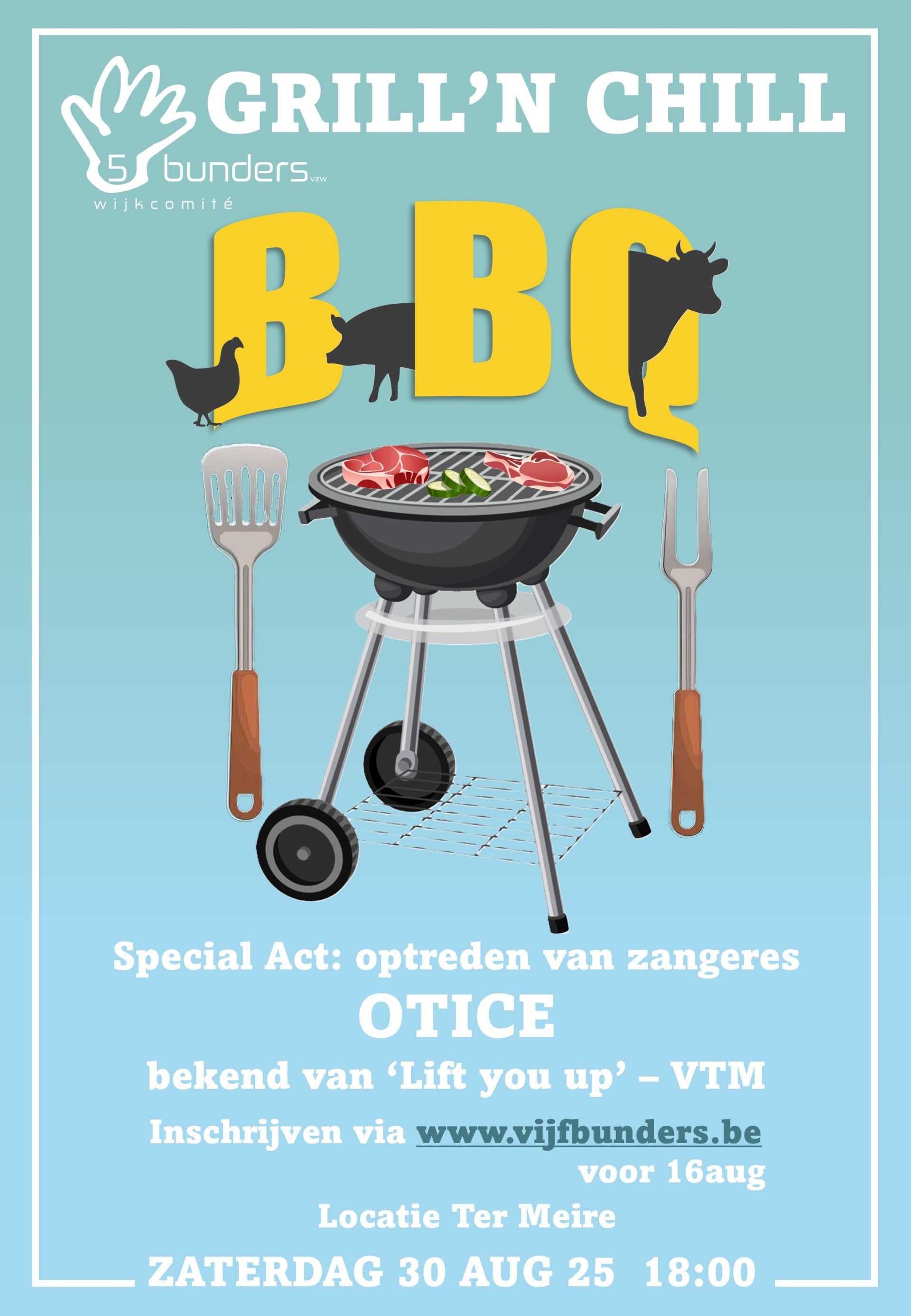 BBQ - Grill 'N Chill - Volwassenen ≥ 12 jaar