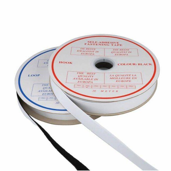 Klittenband haak en lus om te palkken of te naaien