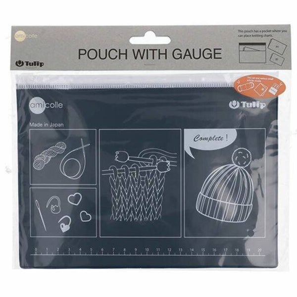 Etui Tulip met liniaal