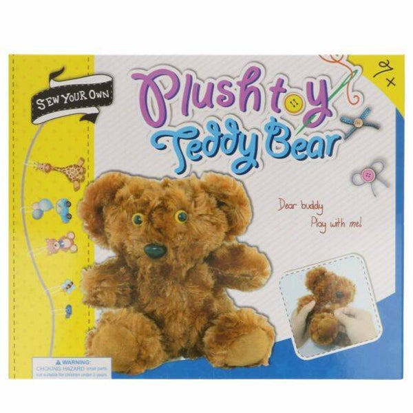 Naaipakket voor kinderen, teddybeer
