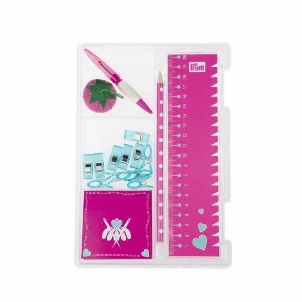 PRYM LOVE STARTERSSET NAAIEN FUCHSIA