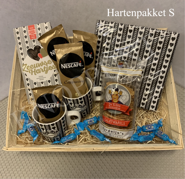 Kadopakket Hartenpakket S, M, L, XL