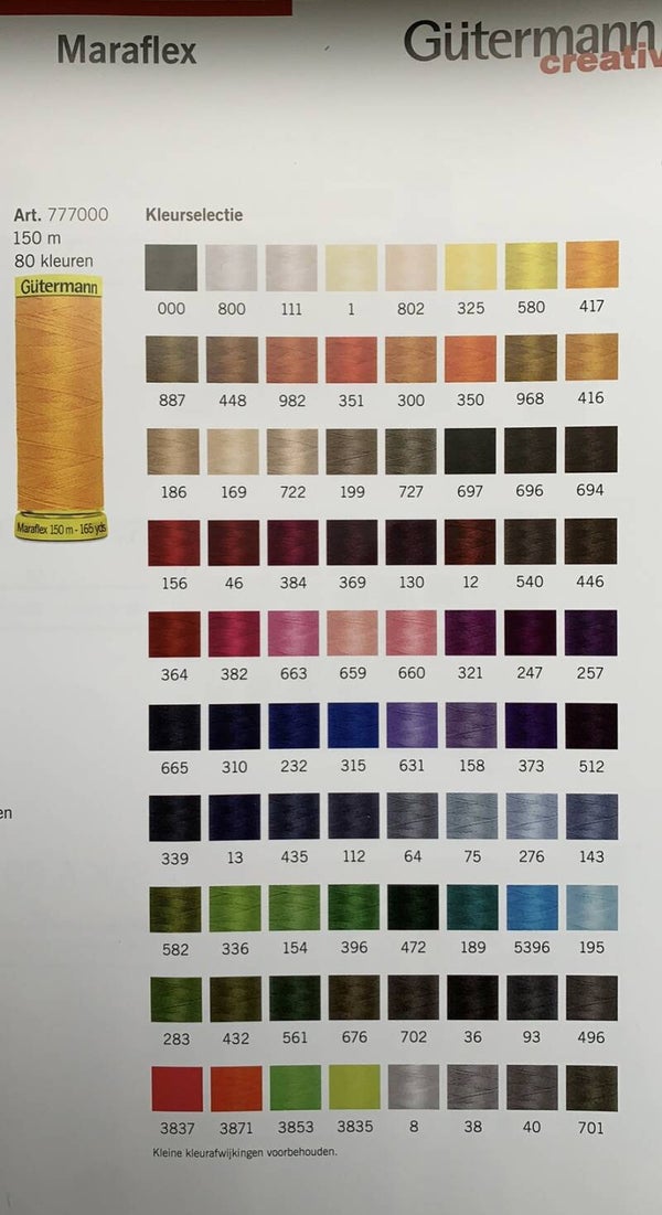 Gutermann Maraflex elastisch naaigaren