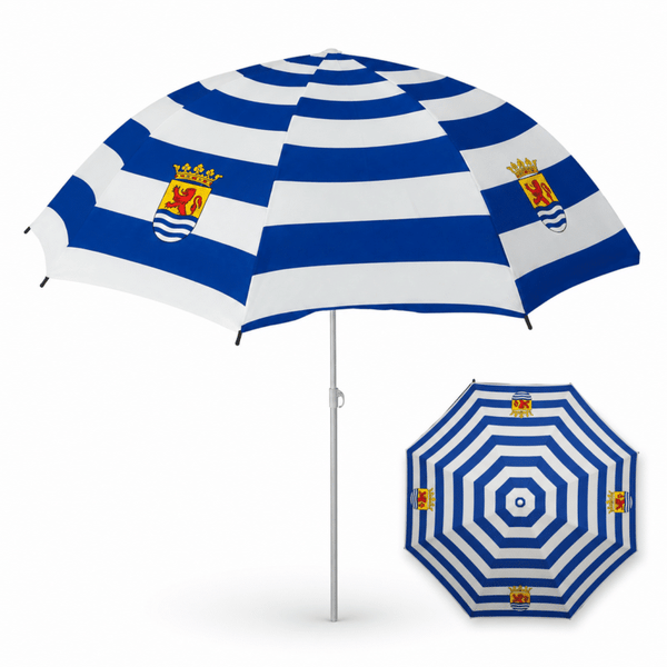 Zeeuwse parasol Zeeuws wapen 1.80m