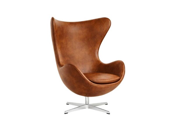 Egg Chair Bruin Vintage