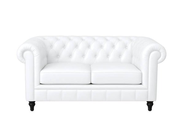 Chesterfield Bank 2-Zits | Wit