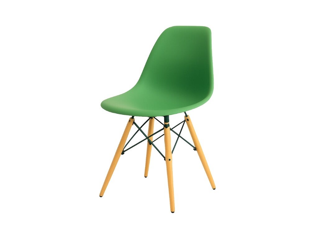 Eames DSW Stoel Groen