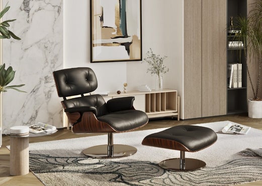 Eames Lounge Chair Draaibaar