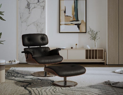 Eames Coffee Chair Lounge stoel fauteuil zetel