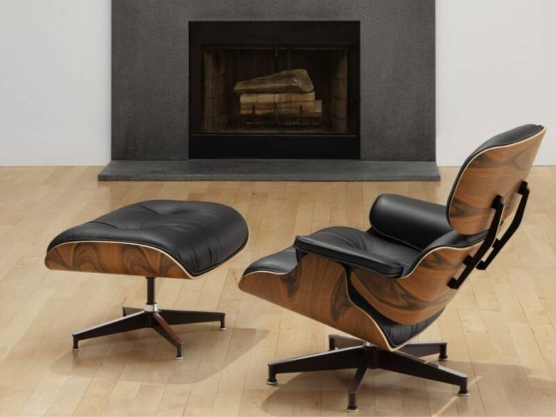 Eames Lounge Chair informatie kleuren en uitvoeringen