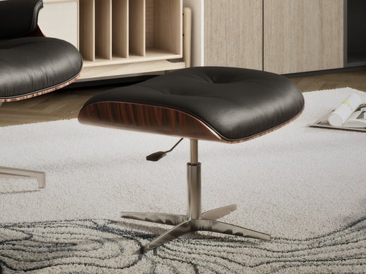 Eames Lounge Chair verstelbaar kantelbaar ottoman