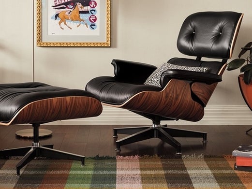 Eames Lounge Chair zwart