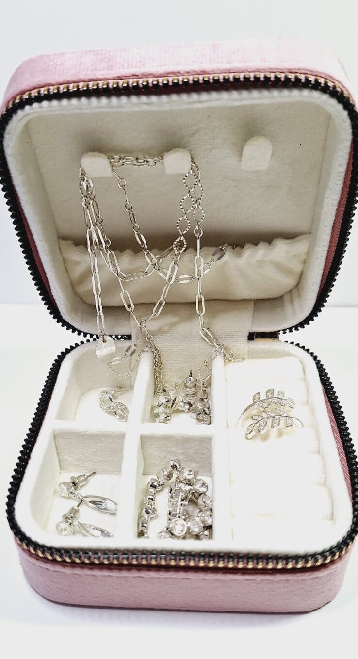 J - Juwelen reisdoosje Roze