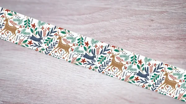 UV Printed Halsband "Wildtiere" 25mm