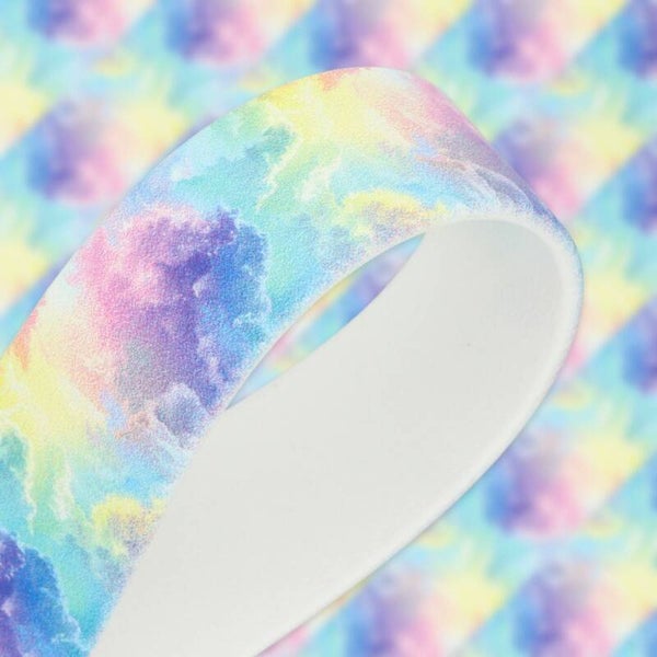 UV Printed Halsband "Regenbogen" 25mm
