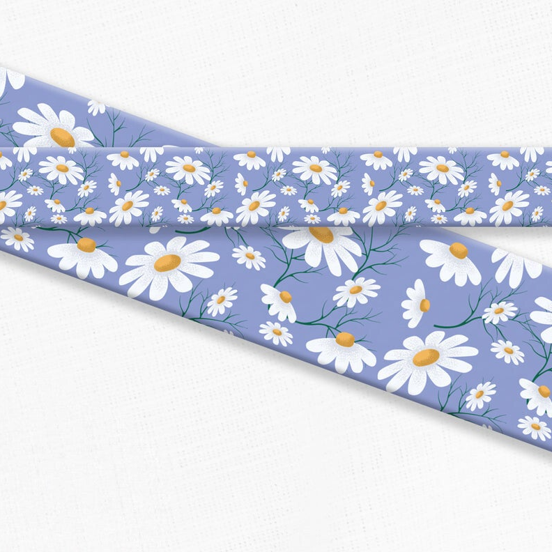 UV Printed Halsband "Gänseblümchen" 38mm/25mm