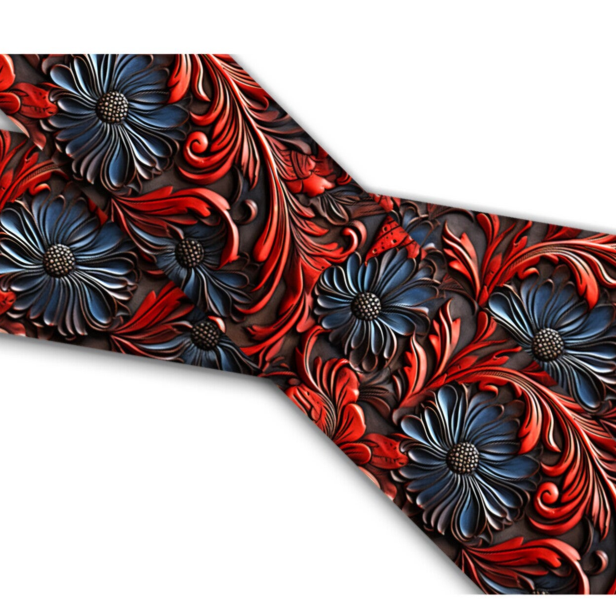 UV Printed Halsband "Floral" 38mm/25mm / MAX HU42cm