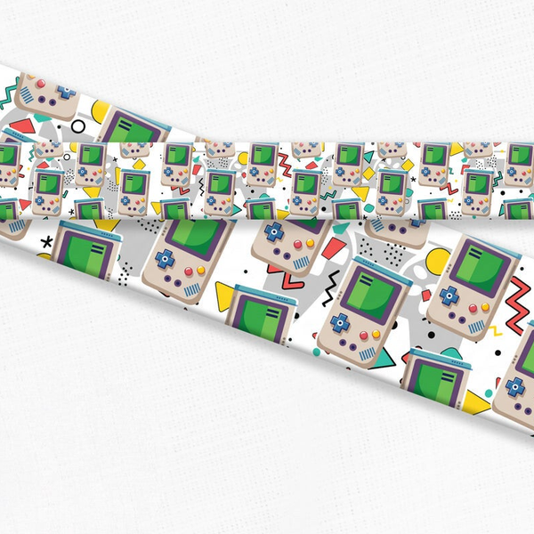 UV Printed Halsband "Gaming" 38mm/25mm