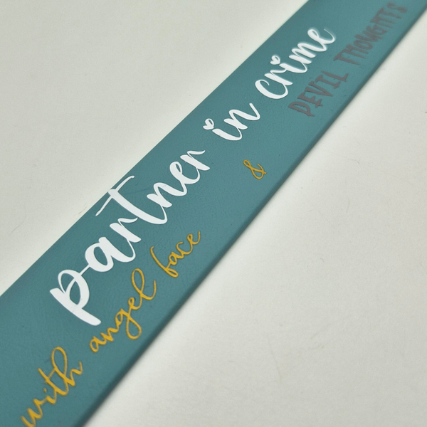 Sofortverkaufartikel Biothanehalsband "partner in crime"