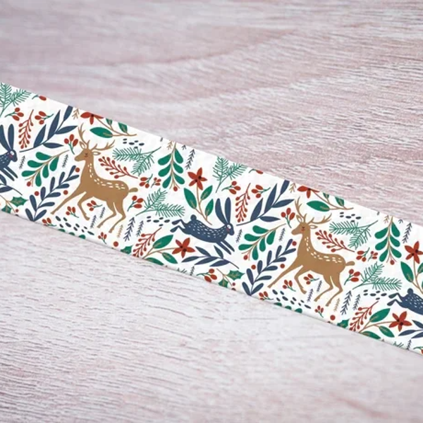 UV Printed Halsband "Wildtiere" 25mm