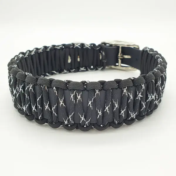 Biothanehalsband meets Paracord 25mm