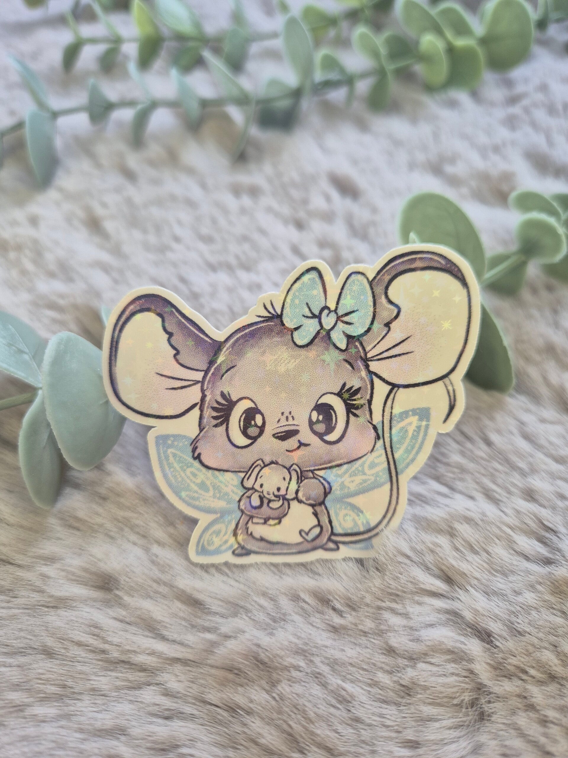 Scmetterlingsmaus Sticker Mini