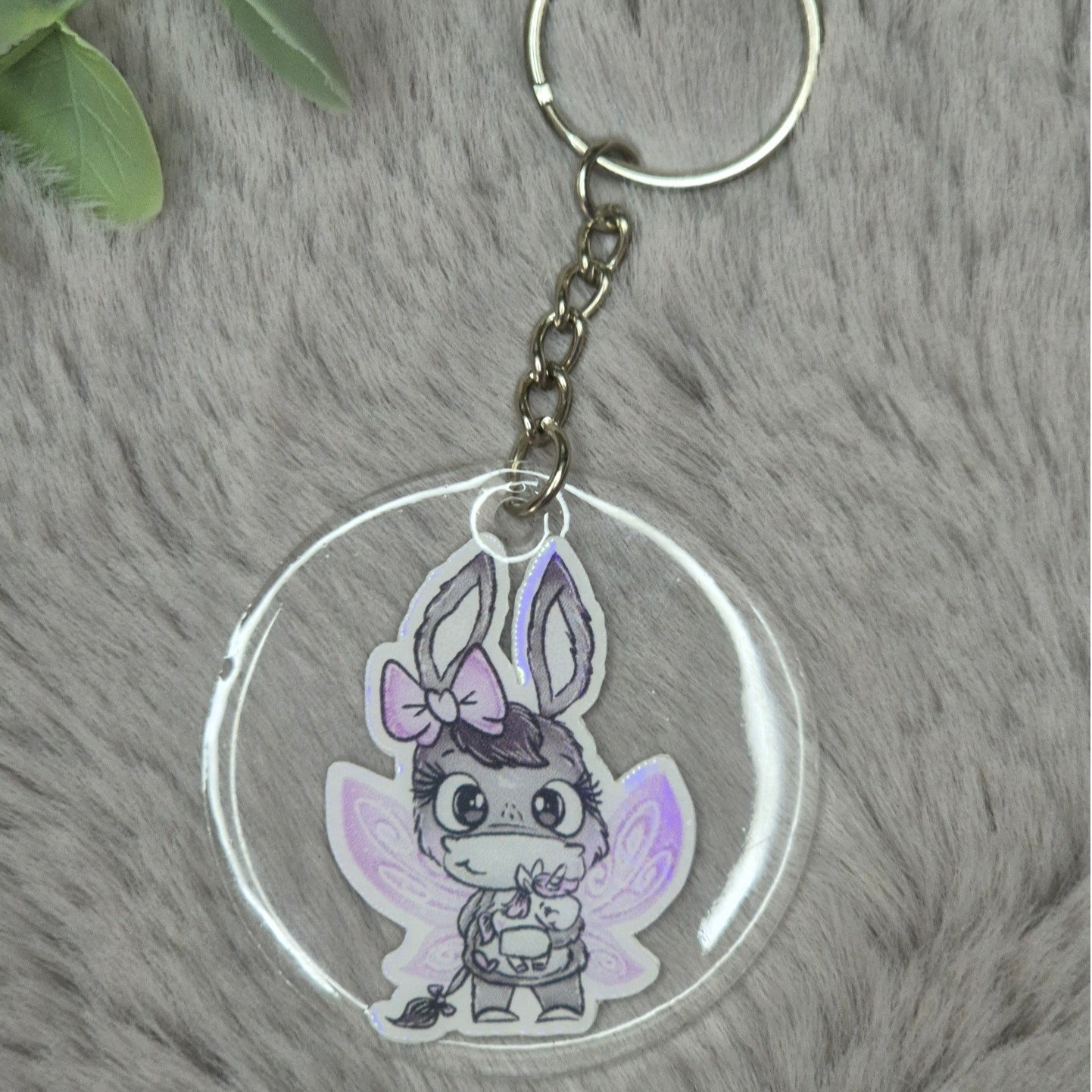 Schlüsselanhänger Esel