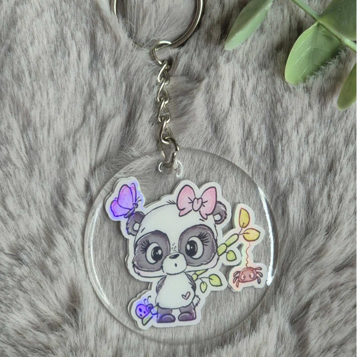 Schlüsselanhänger Panda