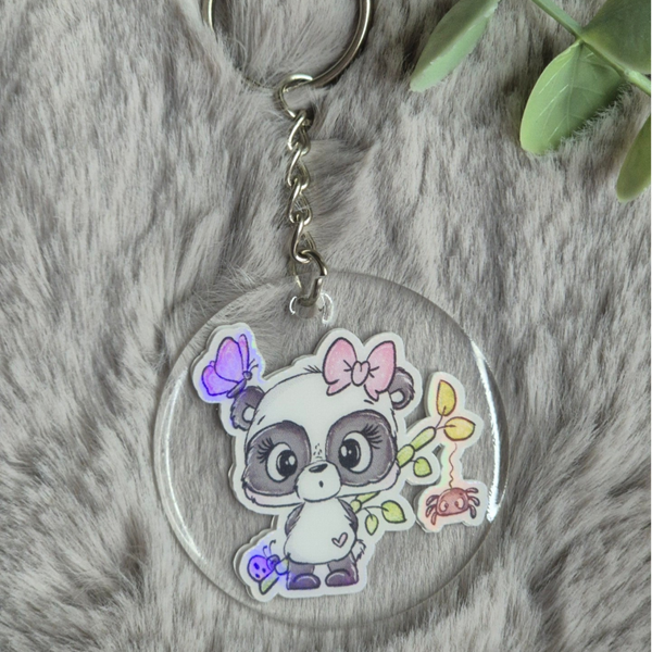 Schlüsselanhänger Panda