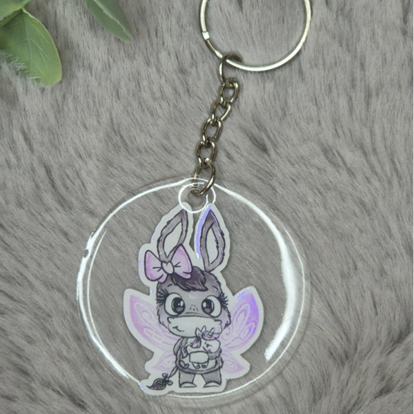 Schlüsselanhänger Esel