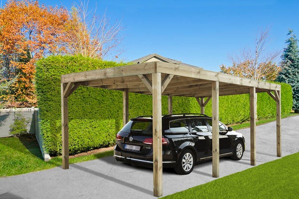 enkele carport  3240 x 5890 mm