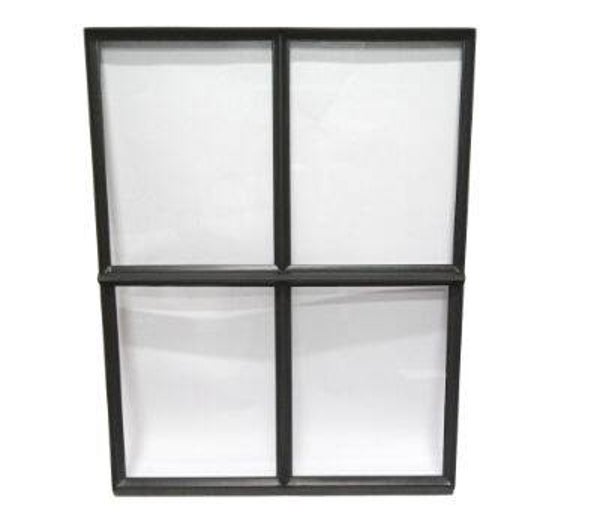 Stalen raam 750 x 950 ( open ) enkel glas