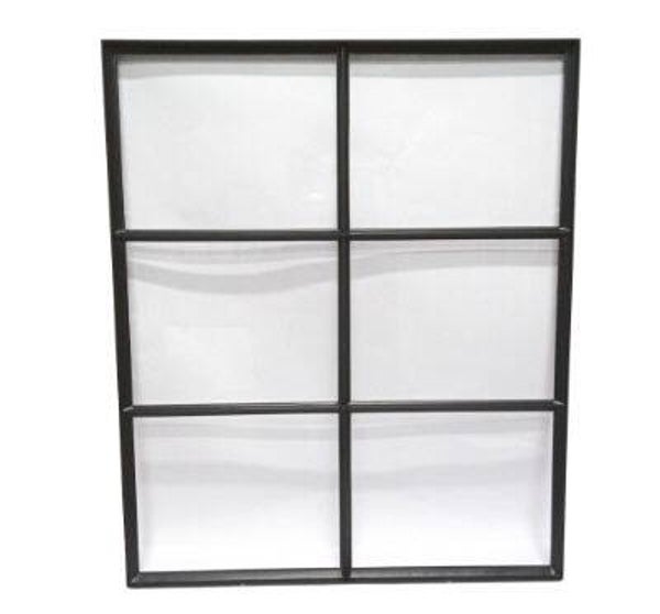 Stalen raam 980 x 820 ( vast ) enkel glas