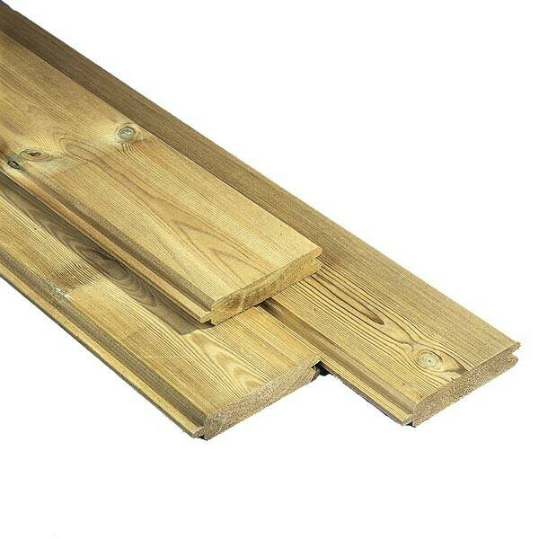 tand en groefplank 28 x 145 x 1.80