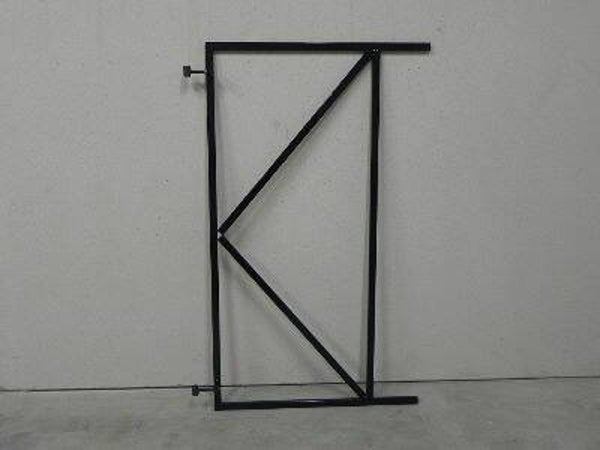 poortframe hoogte 155 cm zwart