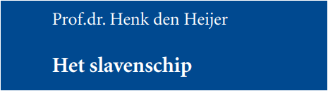 Slavernijverleden, slavenhandel