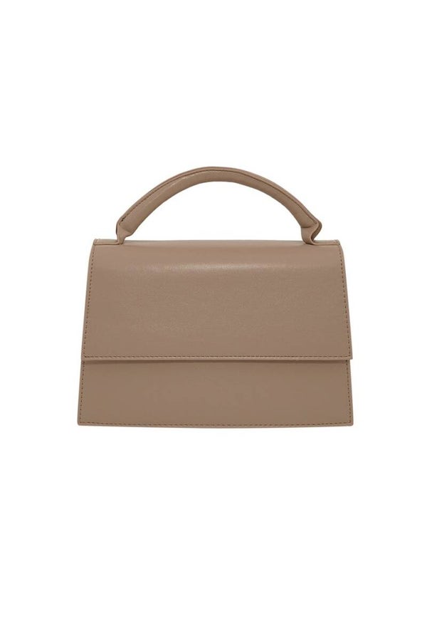 Classic musthave tas bruin / grijs
