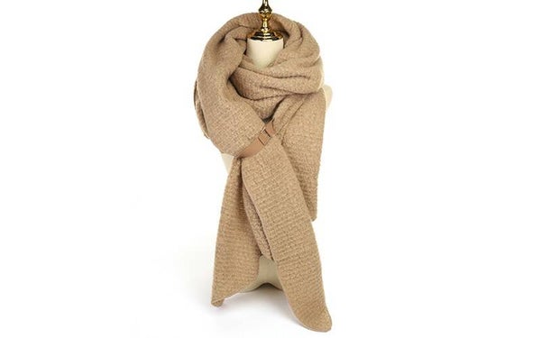 Sjaal Saalbach khaki