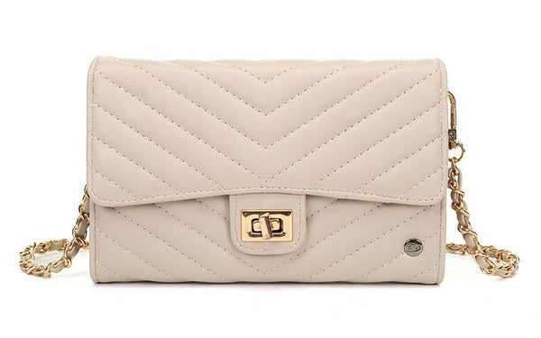 Portemonnee tasje / telefoon tasje beige
