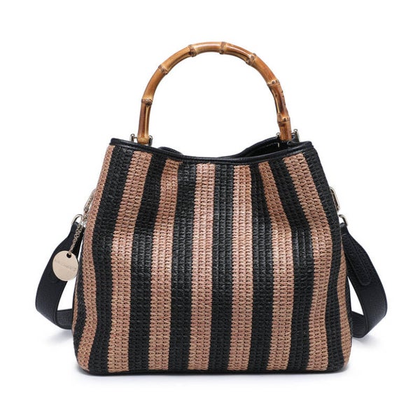 Tas met bamboe hengsel