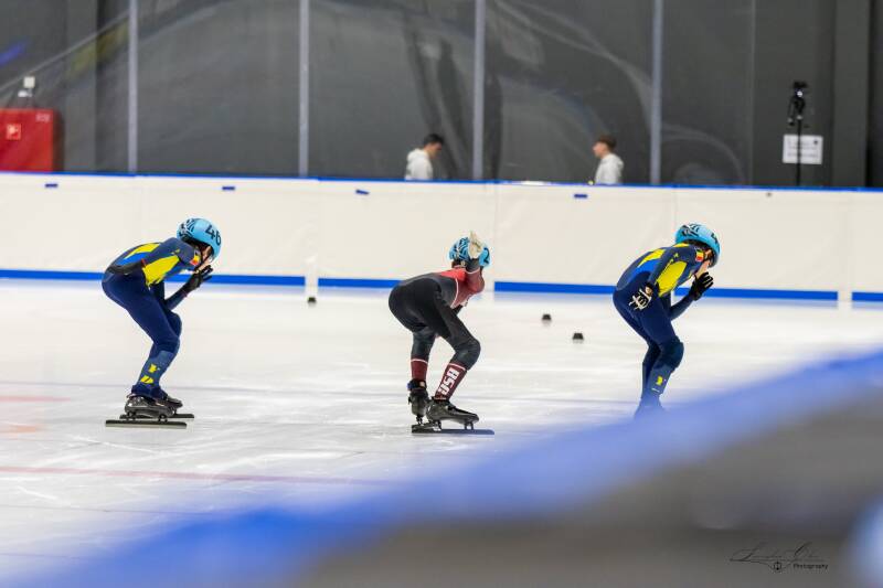 Brugse shorttracker aan de start van het Belgisch kampioenschap