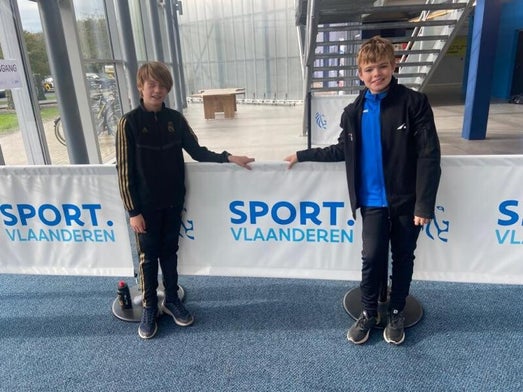 Twee Brugse schaatsers aanwezig tijdens de talentendag