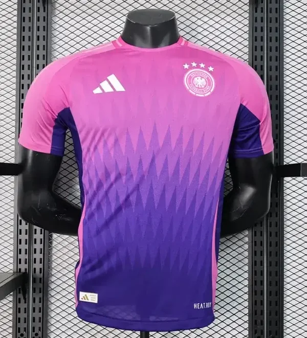 Allemagne Maillot Foot Extérieur Rose 2024-2025 Euro 2024